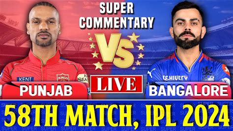 punjab kings vs royal challengers bangalore match scorecard|Live Report & Scorecard of Royal Challengers Bengaluru vs .